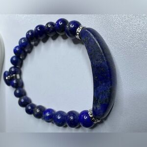 The new Natural lapis lazuli bracelet